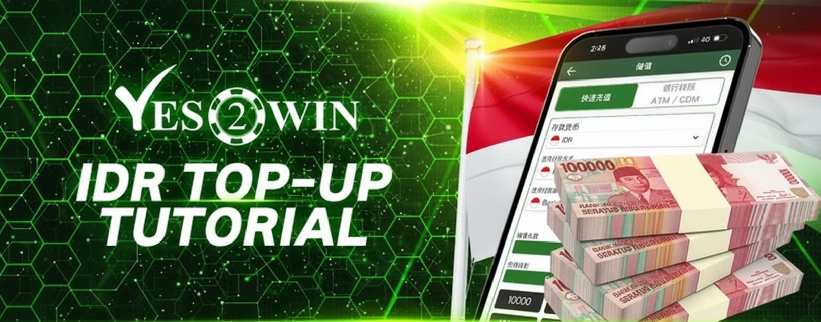 yes2win how to topup using duitnow